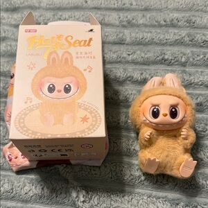 Authentic Labubu  Plush Toy - Tan